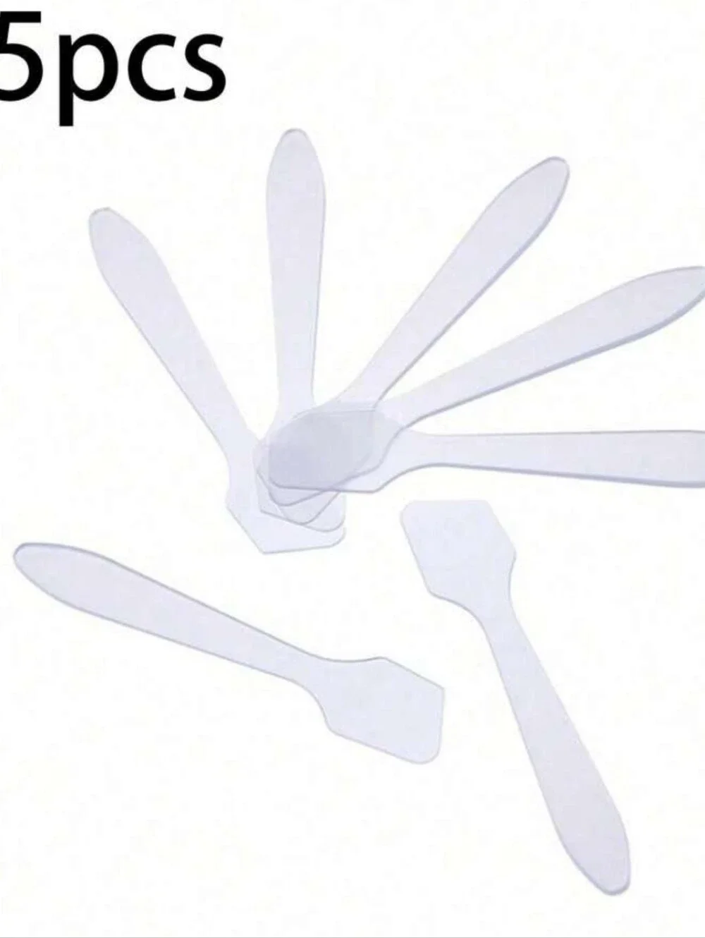 5 Cosmetic Spatulas - Multi Pack
